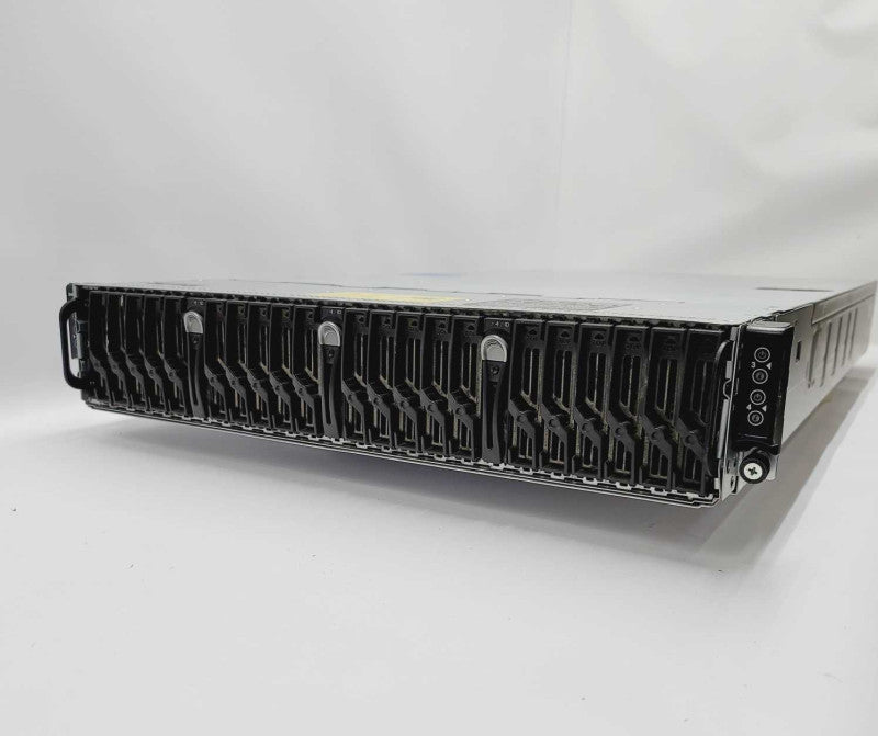 Dell PowerEdge C6220, 4 Node 8x Xeon E5-2630 2.3GHz, 512GB Total, 2x PSUs Q=