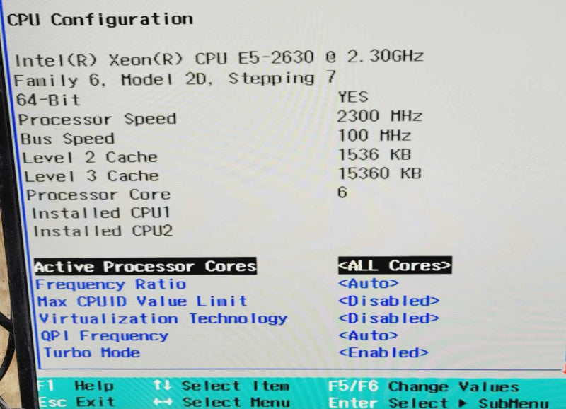 Dell PowerEdge C6220, 4 Node 8x Xeon E5-2630 2.3GHz, 512GB Total, 2x PSUs Q=
