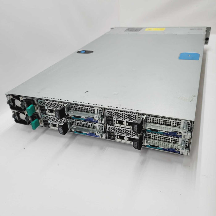 Dell PowerEdge C6220, 4 Node 8x Xeon E5-2630 2.3GHz, 512GB Total, 2x PSUs Q=