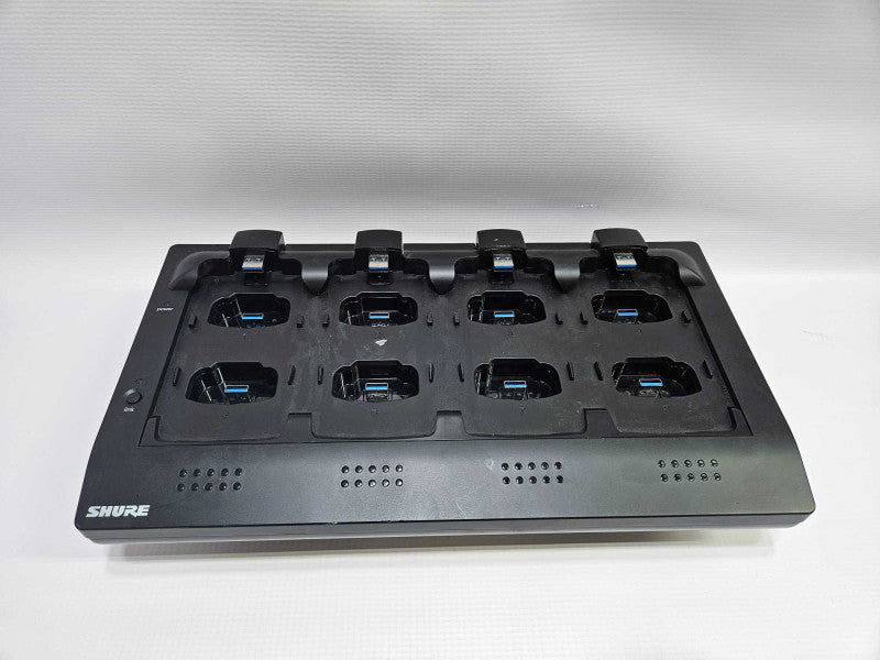 Shure MXWNCS8 Charging Station With 4x MXW8 Z10 Mic Q)