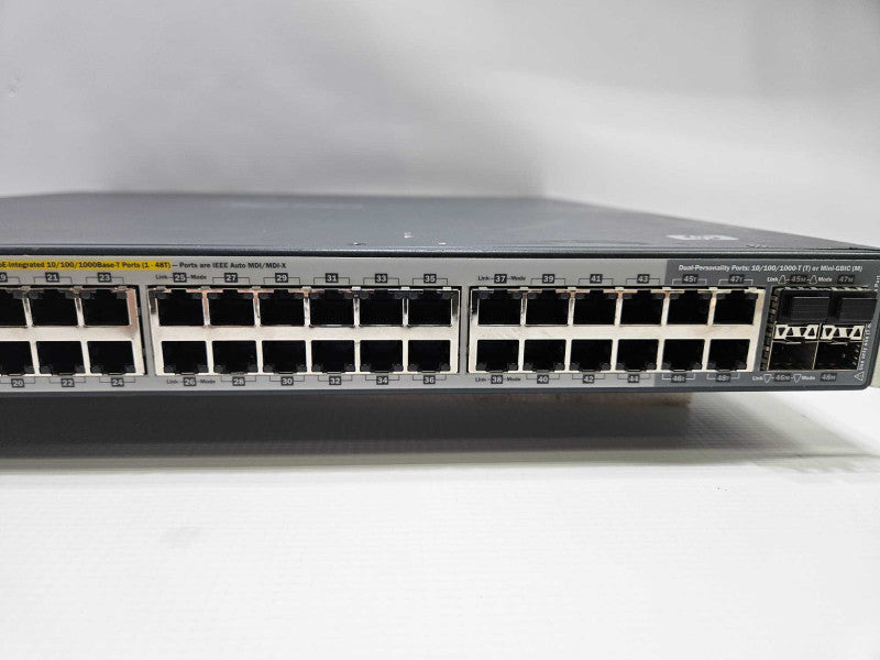 HP ProCurve 3500YL-48G (J8693A) 48 Port PoE Gigabit Network Switch *READ* )