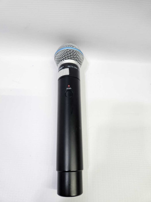 Shure MXWNCS8 Charging Station With 2x MXW8 Z10 and 2x Beta 58A Mics )