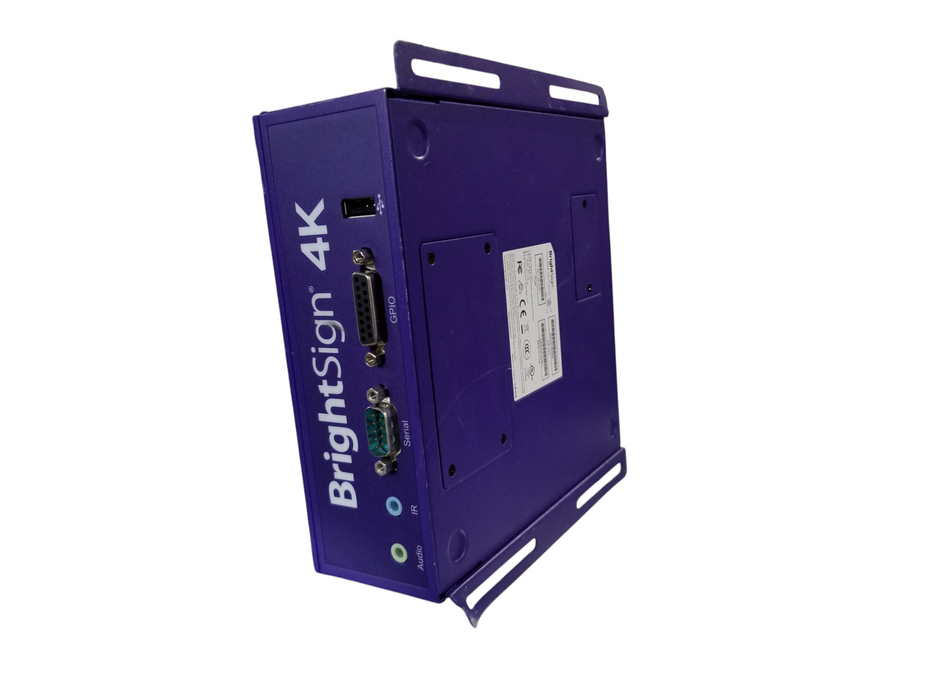 Brightsign 4K Digital Signage Media Player Purple 4K1142-WW  Q
