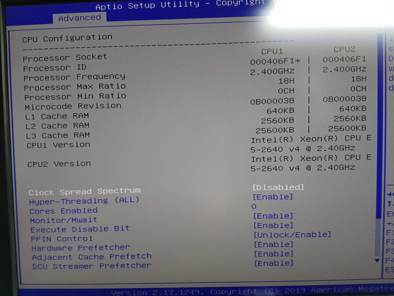 Supermicro CSE-113M X10DRL-CT 2x Xeon E5-2640 V4 @ 2.40ghz / 64gb ram / READ #