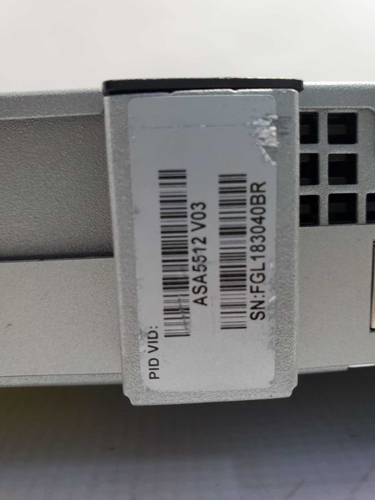 ASA5512-K9 Cisco ASA5512-X Firewall w/ Security Plus ~