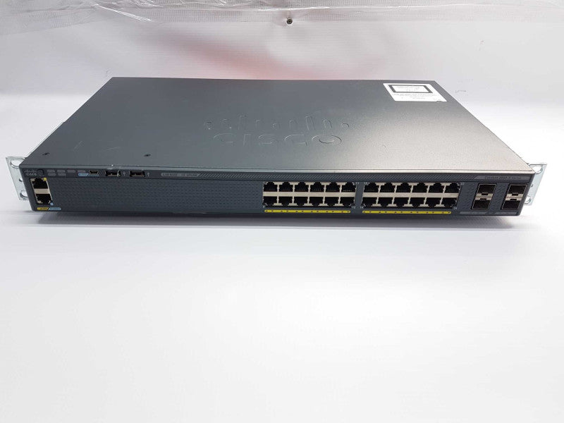 Cisco Catalyst WS-C2960X-24TS-L V03 24-Port Gigabit Switch / Fact Reset #
