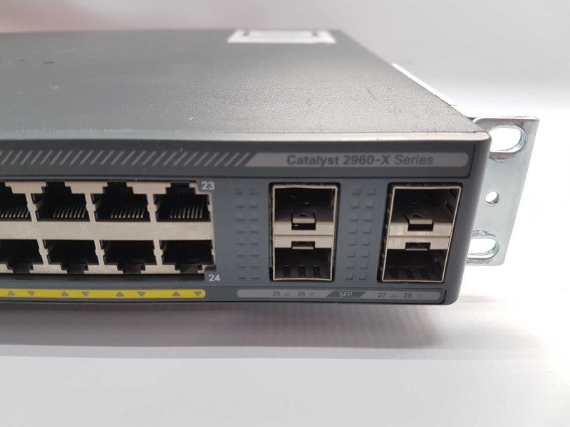 Cisco Catalyst WS-C2960X-24TS-L V03 24-Port Gigabit Switch / Fact Reset #