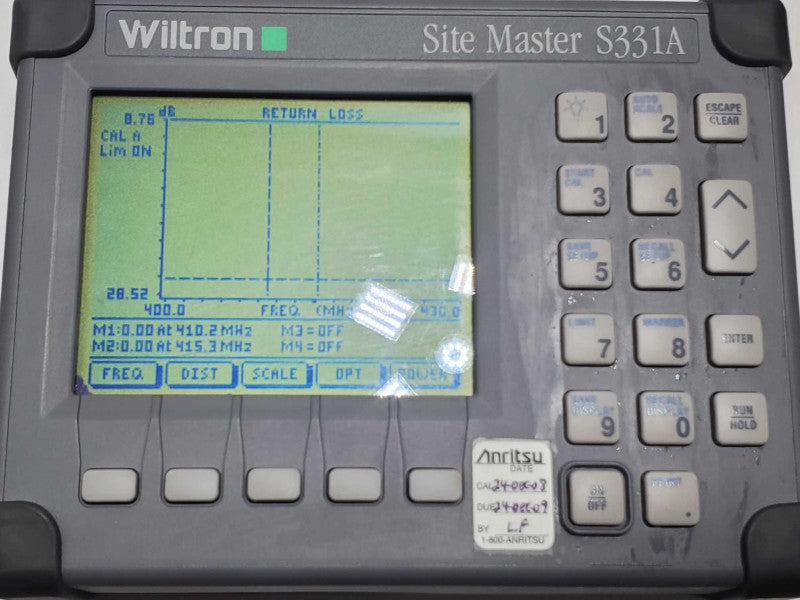 Wiltron Site Master S331A Cable & Antenna Analyzer |