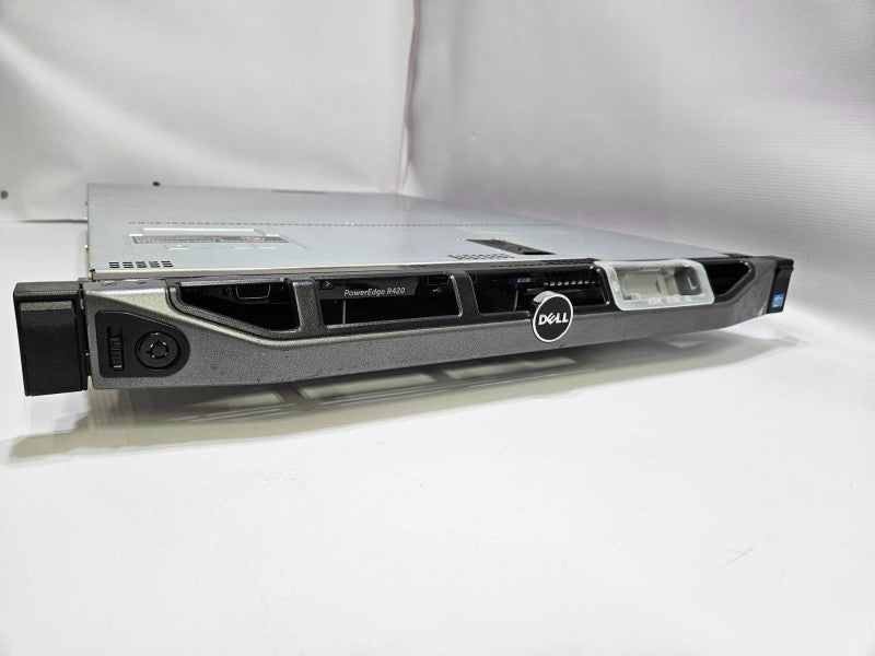 Dell PowerEdge R420 2x Xeon E5-2407 v2 @2.40GHz 32GB RAM PERC H310 Mini Q)