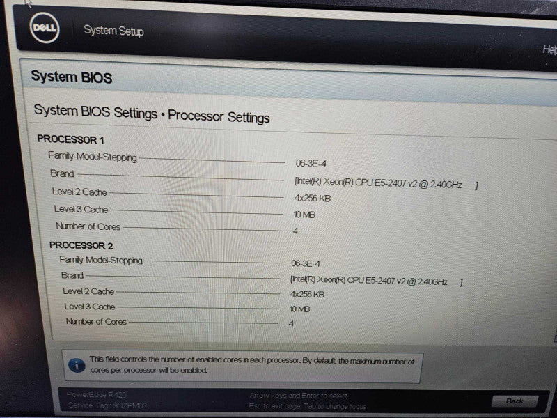 Dell PowerEdge R420 2x Xeon E5-2407 v2 @2.40GHz 32GB RAM PERC H310 Mini Q)