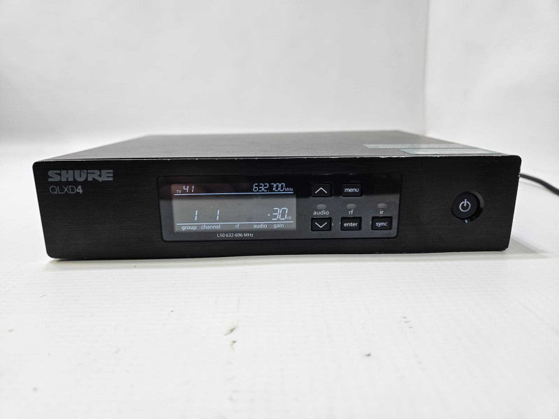 Shure QLXD4 Digital Wireless Receiver  )