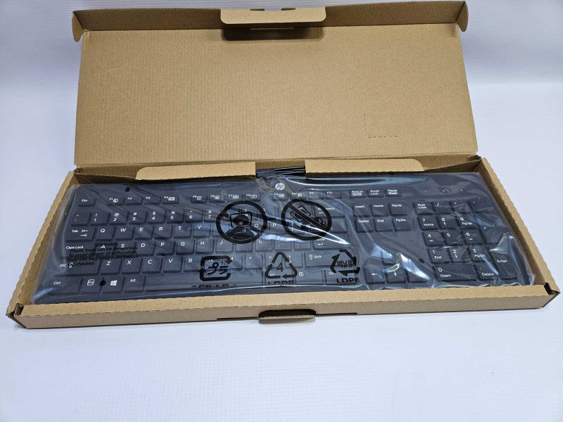 HP USB Slim Keyboard KBAR211 Q)