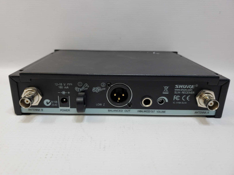 Shure SLX4 Wireless Microphone Receiver (
