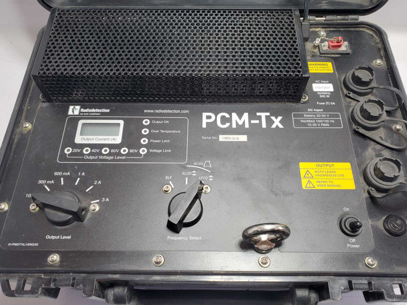 Radiodetection PCM -TX Untested AS-IS ~
