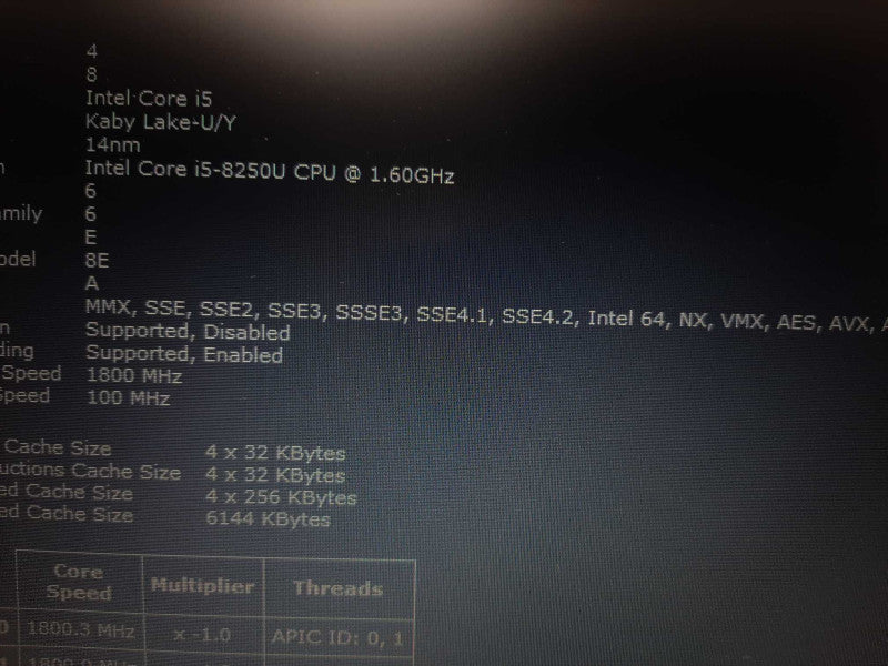 Dell Latitude 3590 15.6\\" i5-8250U 1.60GHz 8GB DDR4 320GB SSD $