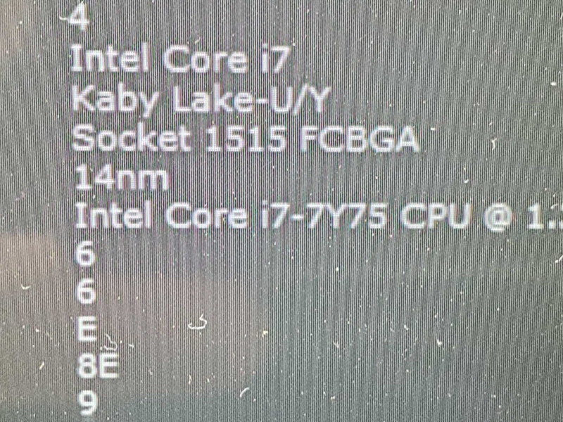 Lenovo Thinkpad X1 Tablet Gen 2 i7-7Y75 8GB RAM 256GB Storage |