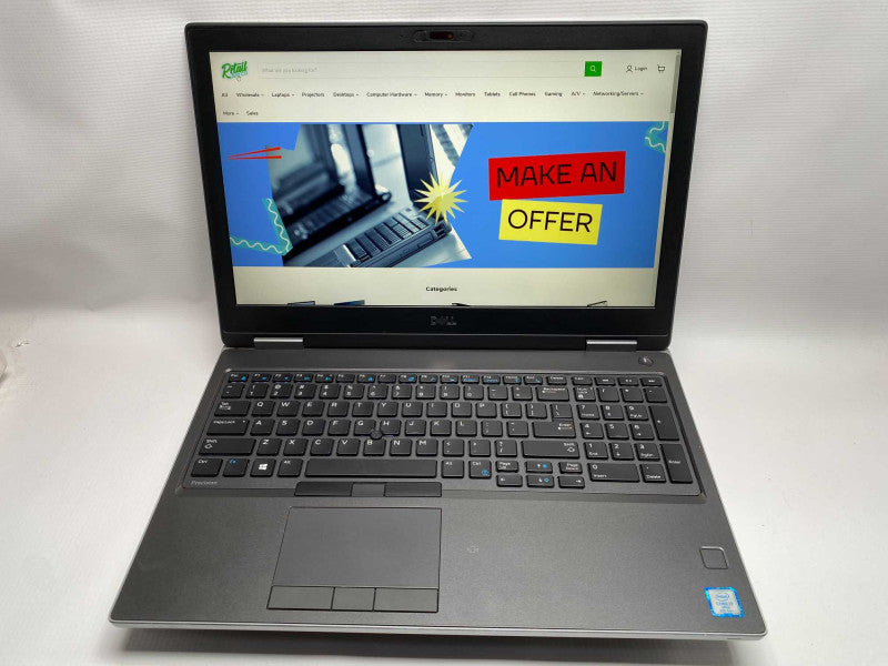 DELL Precision 7540 with i7-9850H CPU 16GB RAM & 1TB SSD Storage  -