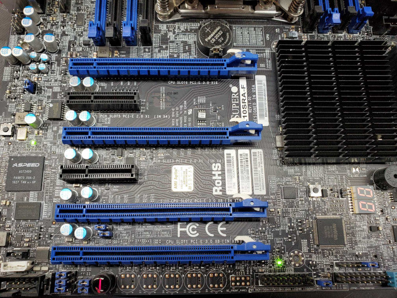 SuperMicro X10SRA-F Motherboard w/ Heatsink [Read] (