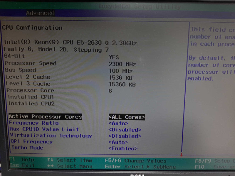 Dell PowerEdge C6220, 4 Node 8x Xeon E5-2630 2.3GHz, 512GB Total, 2x PSU $