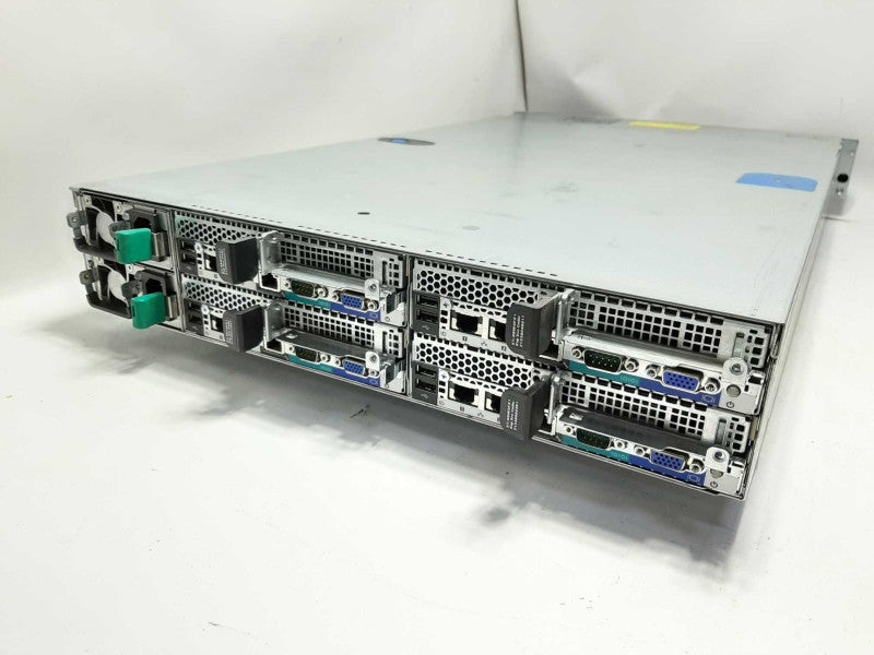 Dell PowerEdge C6220, 4 Node 8x Xeon E5-2630 2.3GHz, 512GB Total, 2x PSU $