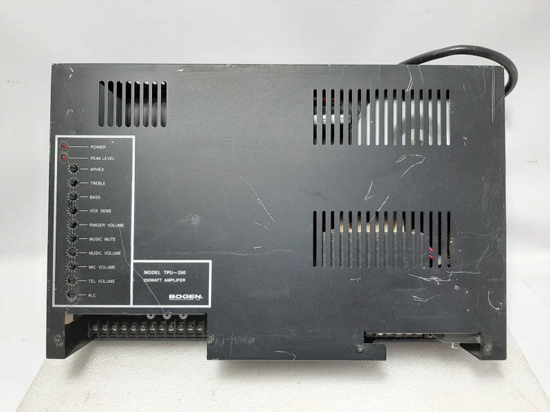 Bogen TPU250 Telephone Paging Amplifier 250W READ Q$