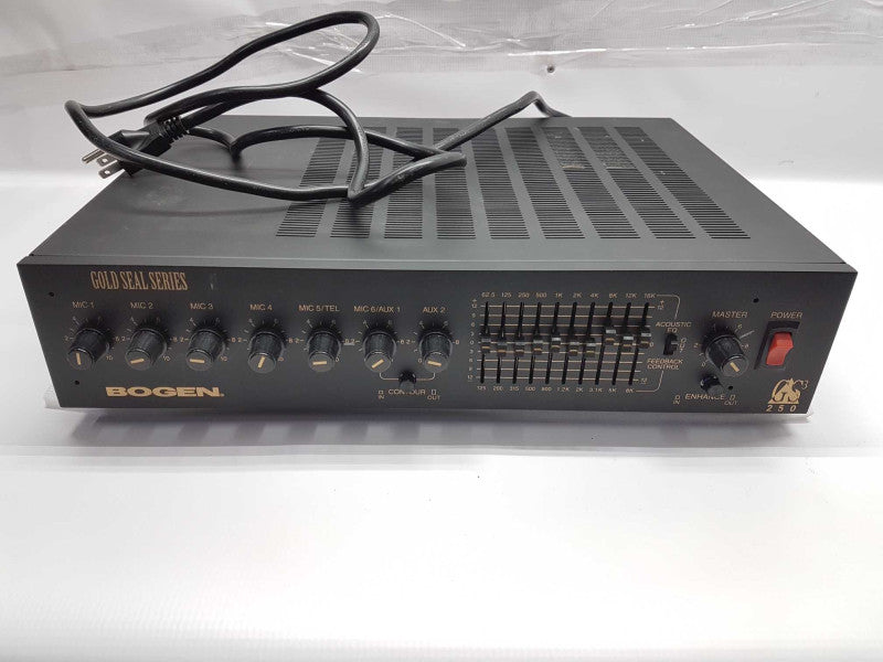 bogen gold seal series amplifier gs250 - READ #