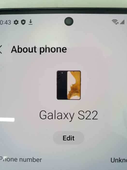 Samsung Galaxy S22 128GB Storage with Otterbox Case |