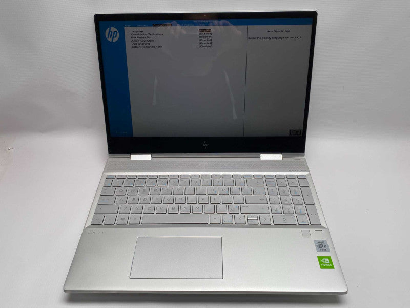 HP ENVY x360 Convertible 15-dr1003ca with i7-10510U CPU 16GB RAM READ  -