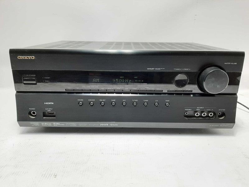 Onkyo TX-SR607 7.2Ch 630W HDMI Sirius Dolby Surround Home Theater WRAT READ $