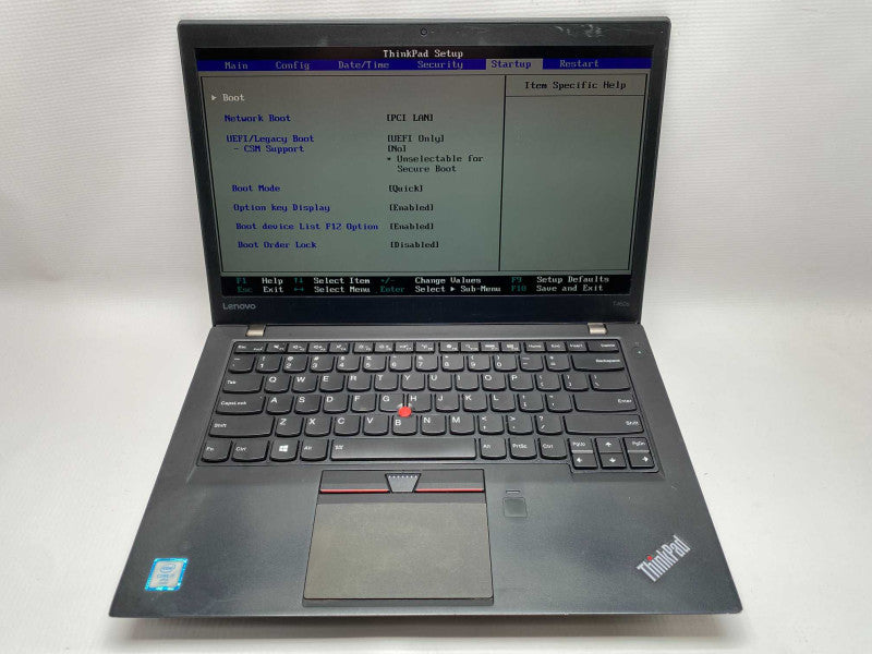 Lenovo ThinkPad T460s with i7-6600U CPU 8GB RAM & 256GB SSD Storage  -