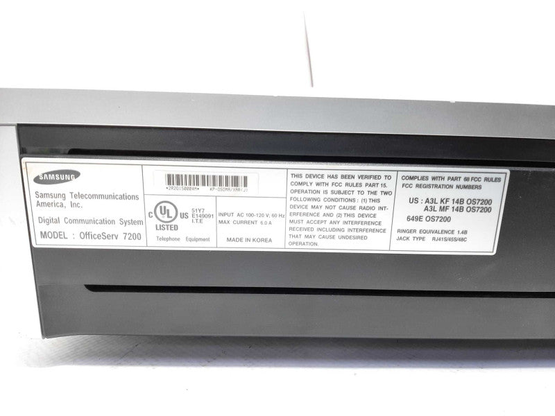 Samsung OfficeServ 7200 Business Telephone System    $