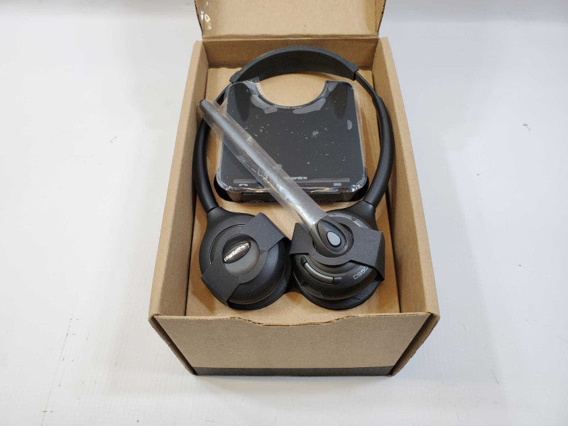 Plantronics CS520-XD On the Ear Wireless Binaural Headset - Black Q(