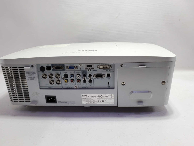 Sanyo PLC-ZM5000L WUXGA FULL 1080P HD LCD PROJECTOR, 5000 LUMENS!! 1172Hrs ~