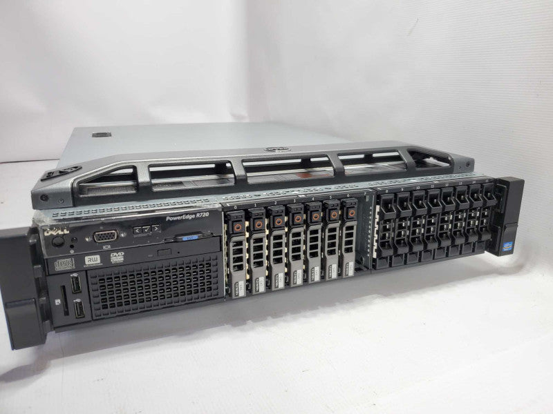 Dell PE R720 2x Xeon E5-2650(v2) 2.6GHz 8C/192GB ECC, 710 Mini, 7x 2.5\\" 1.2TB ~