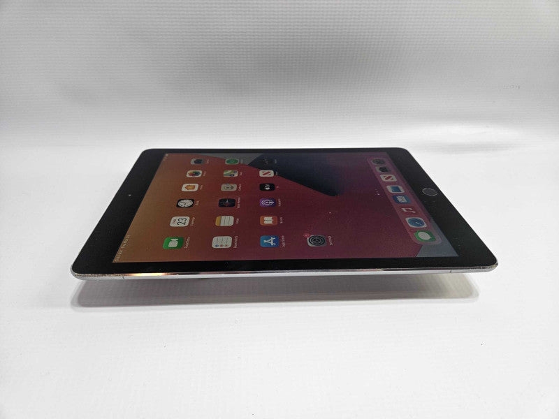 Apple iPad Air 2 128 GB WiFi Only A1567 Silver Tablet  )