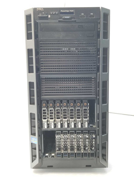 Dell PE T620, 2x Xeon E5-2690 2.9GHz, 160GB ECC DDR3, 1x PSU, H710p, Read _