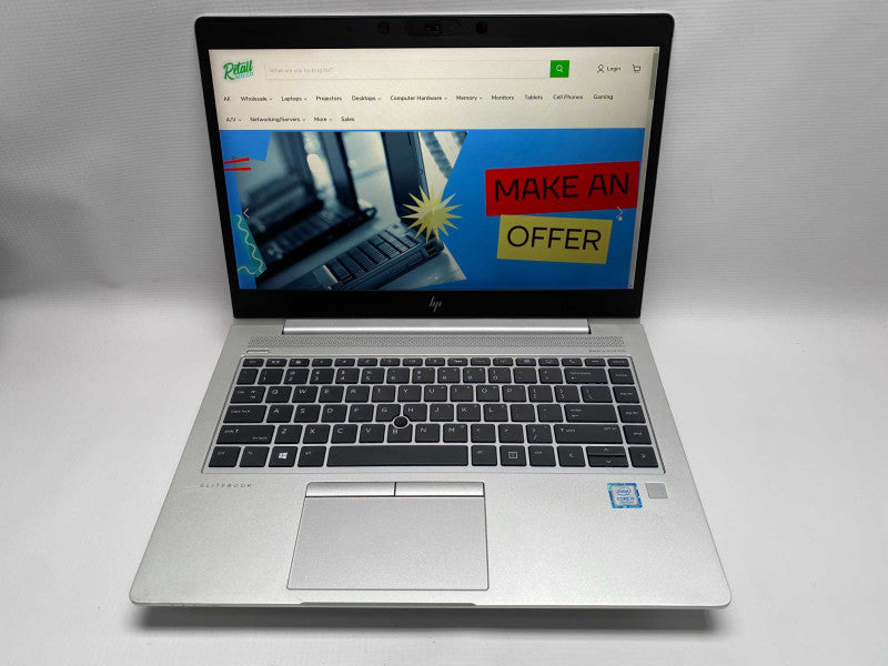 HP EliteBook 840 G5 with i5-7200U CPU 8GB RAM & 256GB SSD Storage  -