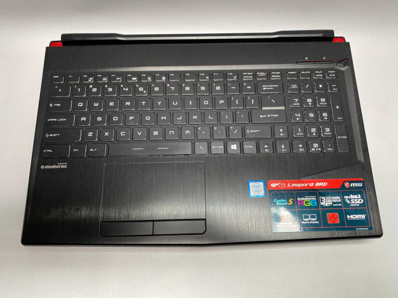 MSI GP63 Leopard 8RD with i7-8750H CPU 16GB RAM & GTX 1050 TI 4GB READ  -