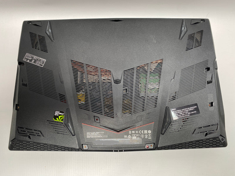 MSI GP63 Leopard 8RD with i7-8750H CPU 16GB RAM & GTX 1050 TI 4GB READ  -