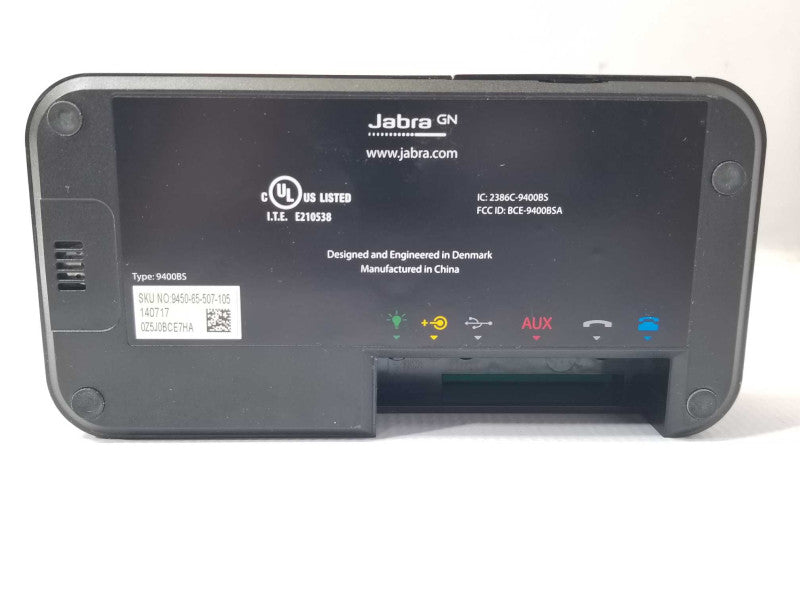 Jabra PRO 9400BS Charging Base with 9400HS Mono Headset, and Power Adapter Q_