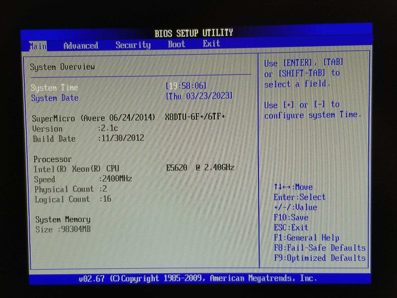SuperMicro X8DTU-6F, 2x Xeon E5620 2.4Ghz, 98GB, 2x PSU, SMC2108, 2.5 _