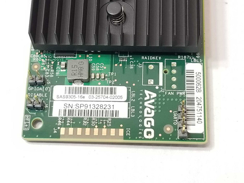 Avago SAS 9305-16e 12Gb 4-Port External SAS PCIe Controller 03-25704-02005 _