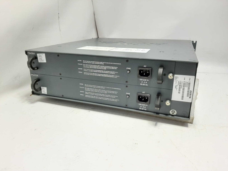 AVAYA G450 Media Gateway 2x MM710B MM716 MM717 S8300 $