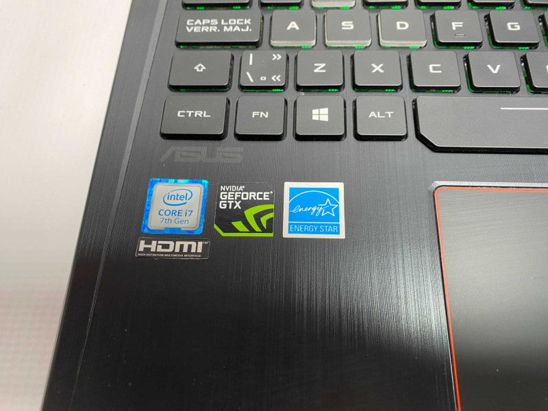 ASUS Republic of Gamers Strix GL553VD with i7-7700HQ CPU 16GB RAM & 500GB SSD -
