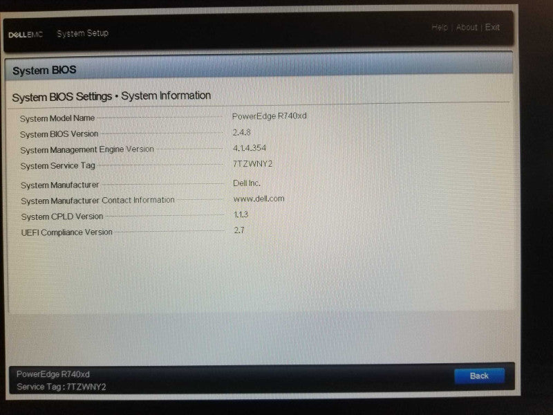 Dell PE R740xd, Xeon Silver 4114 2.20Ghz, 32GB DDR4, H740P Mini, 2x PSU, 3.5 _