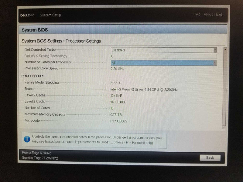 Dell PE R740xd, Xeon Silver 4114 2.20Ghz, 32GB DDR4, H740P Mini, 2x PSU, 3.5 _