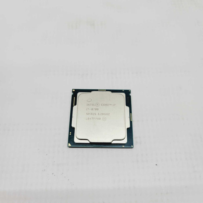Intel Core i7-8700 @3.20GHz SR3QS CPU Only Q=