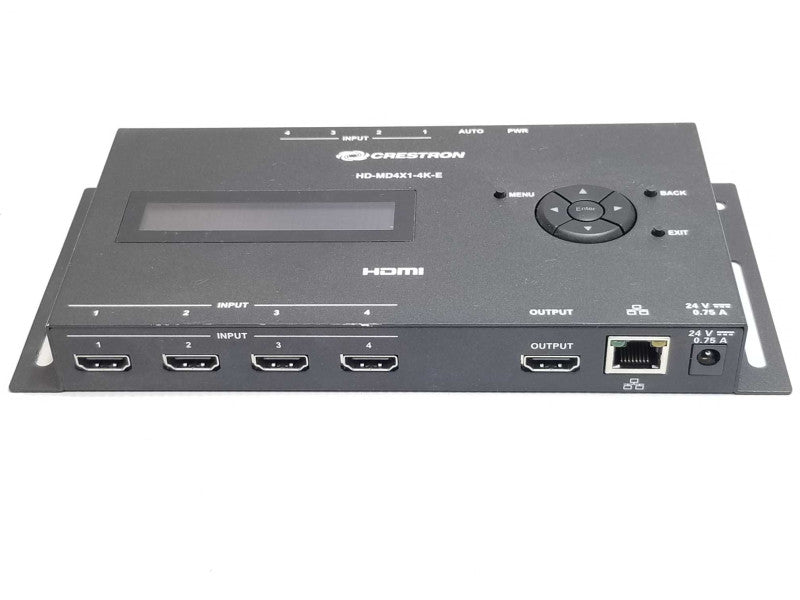 Crestron HD-MD4X1-4K-E 4x1 4K HDMI Switcher _