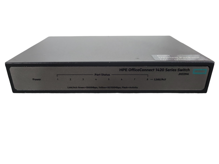 HPE OfficeConnect 1420 8 Port Switch 8G JH329A !