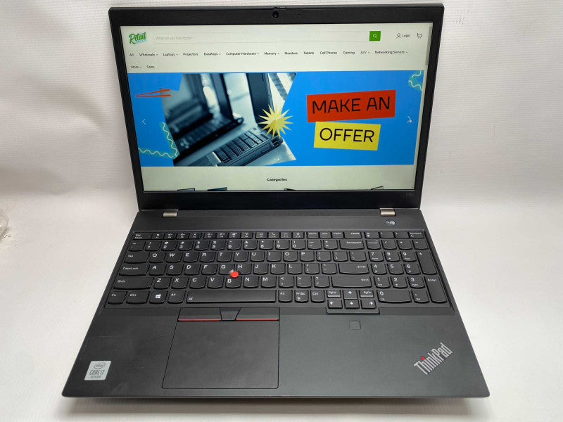 Lenovo ThinkPad P15V gen 1 with i7-10750H CPU 16GB RAM & 512GB NVMe Storage  -